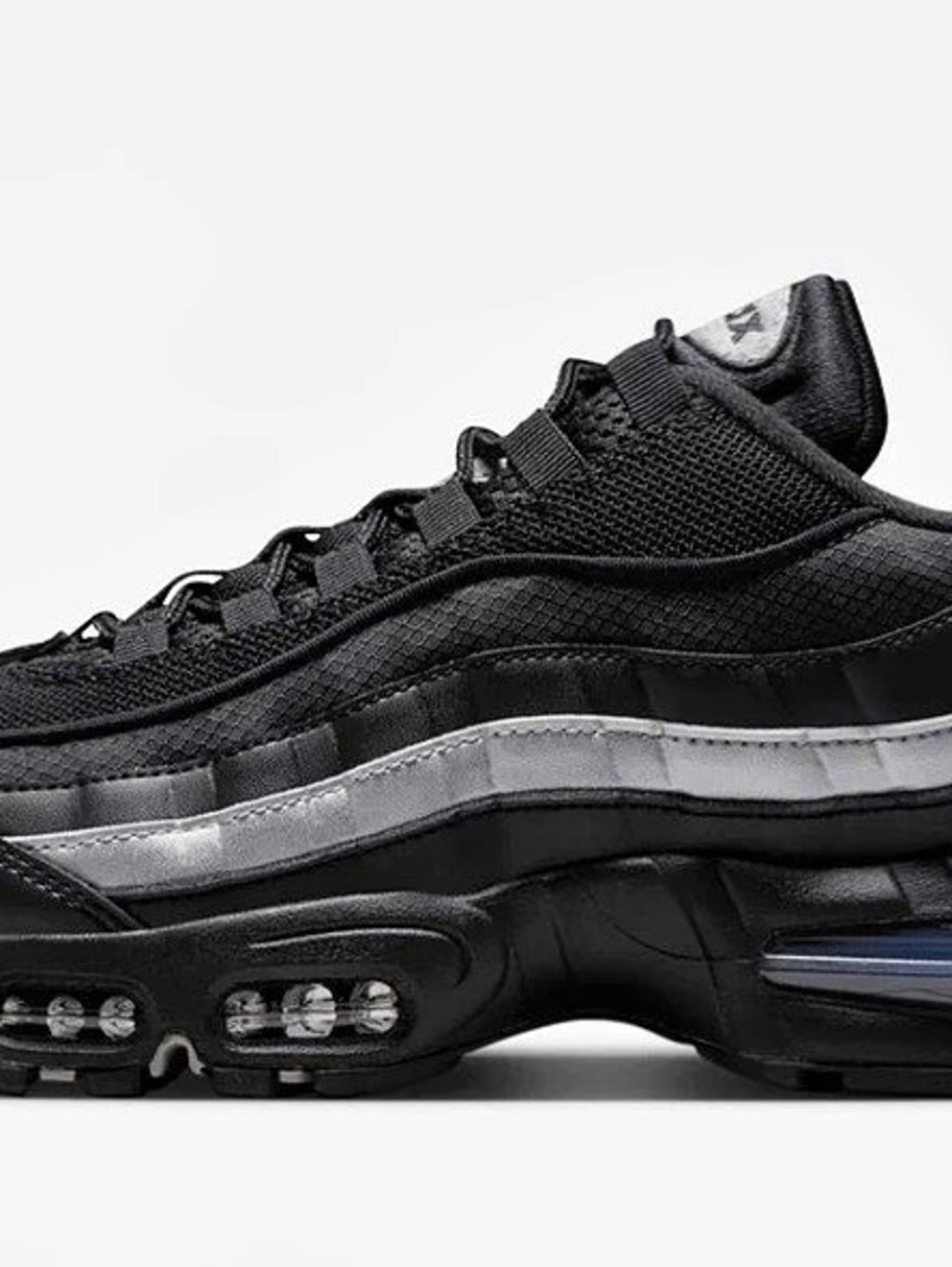 Nike Air Max 95 Black Picante Reflective Black & Gray Sneakers